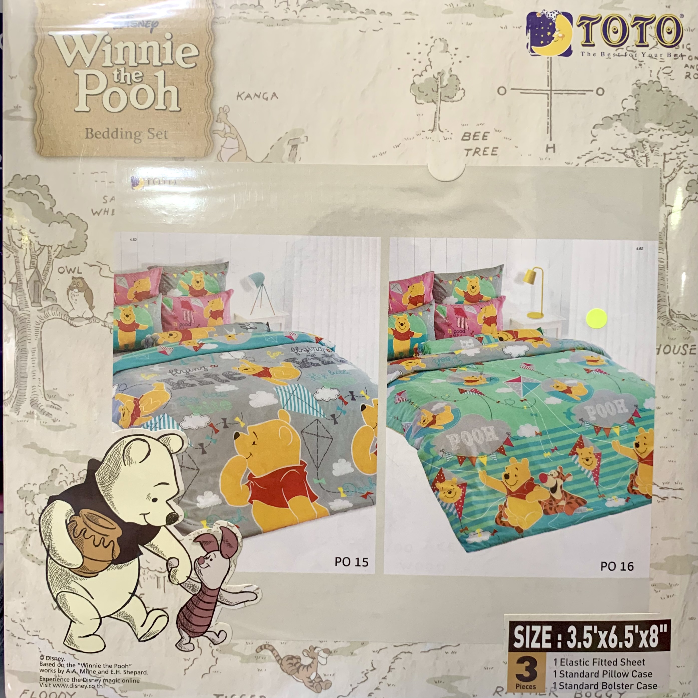 TOTO Winnie The Pooh ( PO16 ) ขนาด 3.5 ฟุต