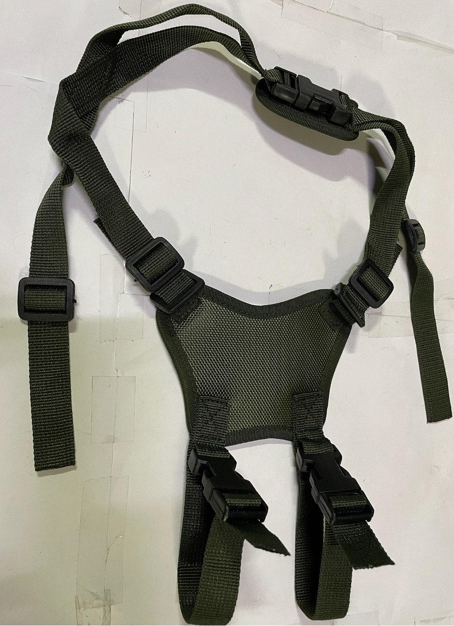 สายรัดคาง หมวกทหาร แคบบร้า ซับนุ่ม