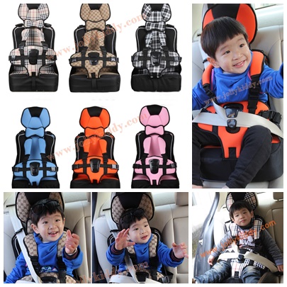 C10121 คาร์ซีพกพา แบบเบาะรองนั่งหนานุ่ม (1-8ปี)