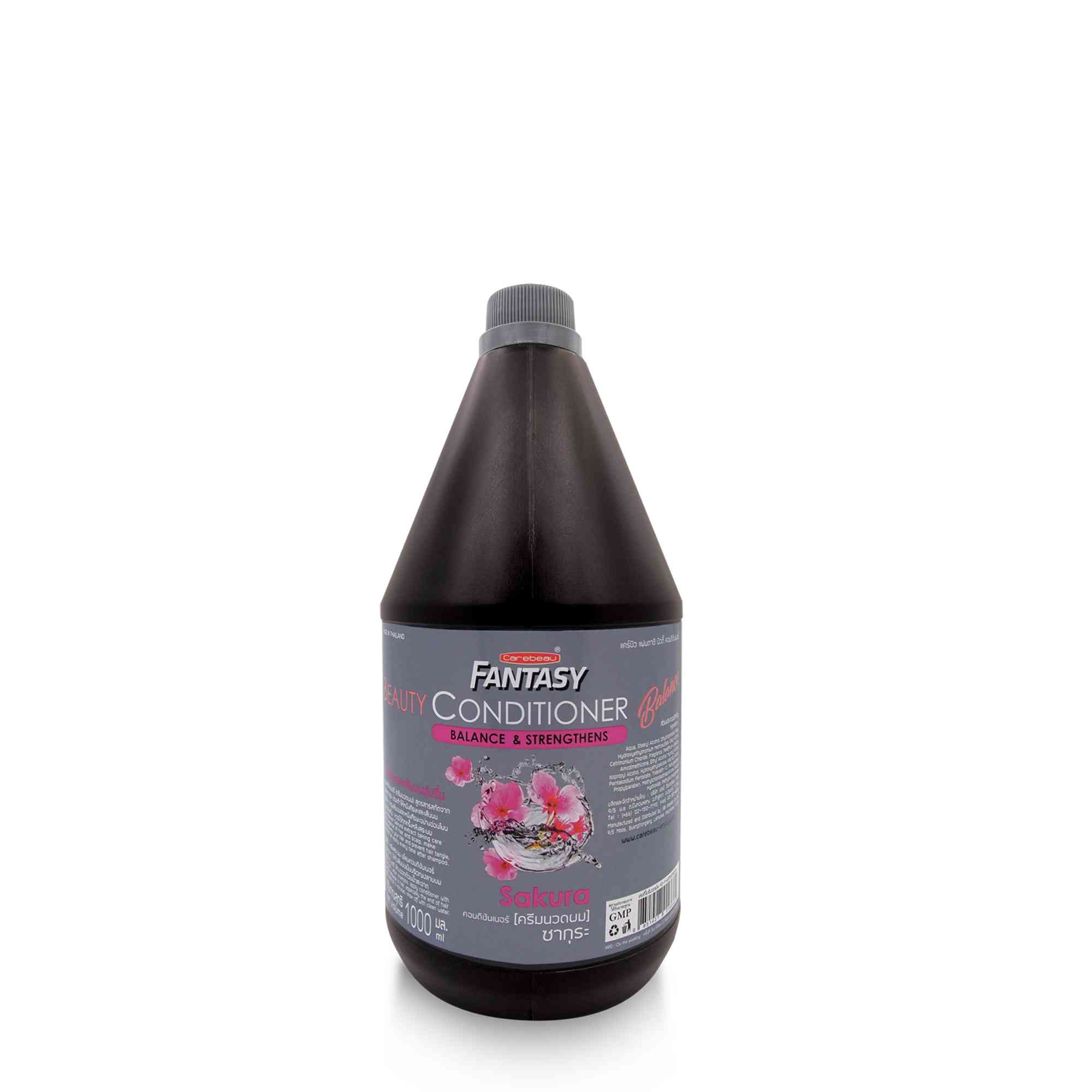 Carebeau Fantasy Beauty Conditioner Sakura 1000 ml. แคร์บิวแฟนตาซี บิวตี้ คอนดิชันเนอร์ สูตรซากุระ 1000 มล.