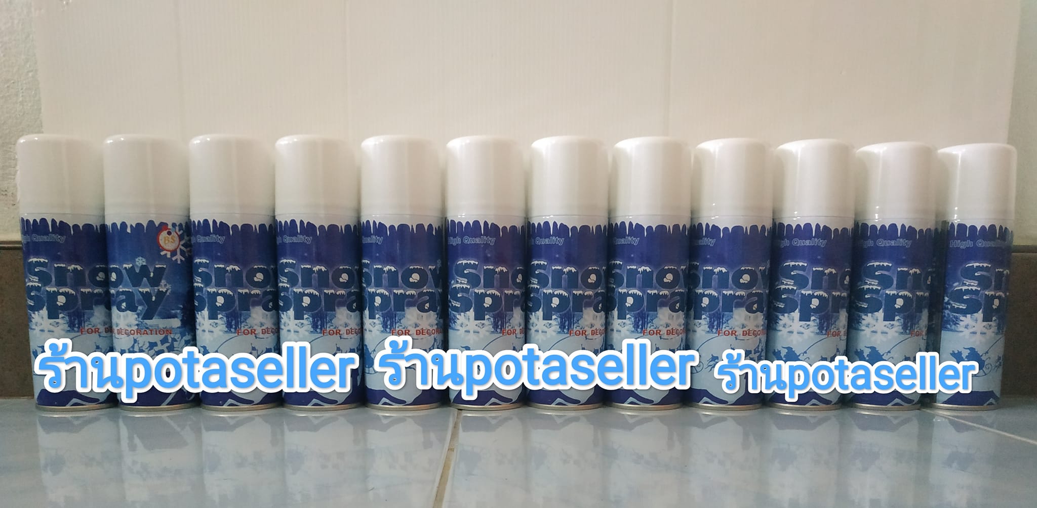 สเปรย์หิมะ,ฉีดกระจก,พ่นฉีดพ่นกระจก,snowsprayแพ็ค 12 กระป๋อง
