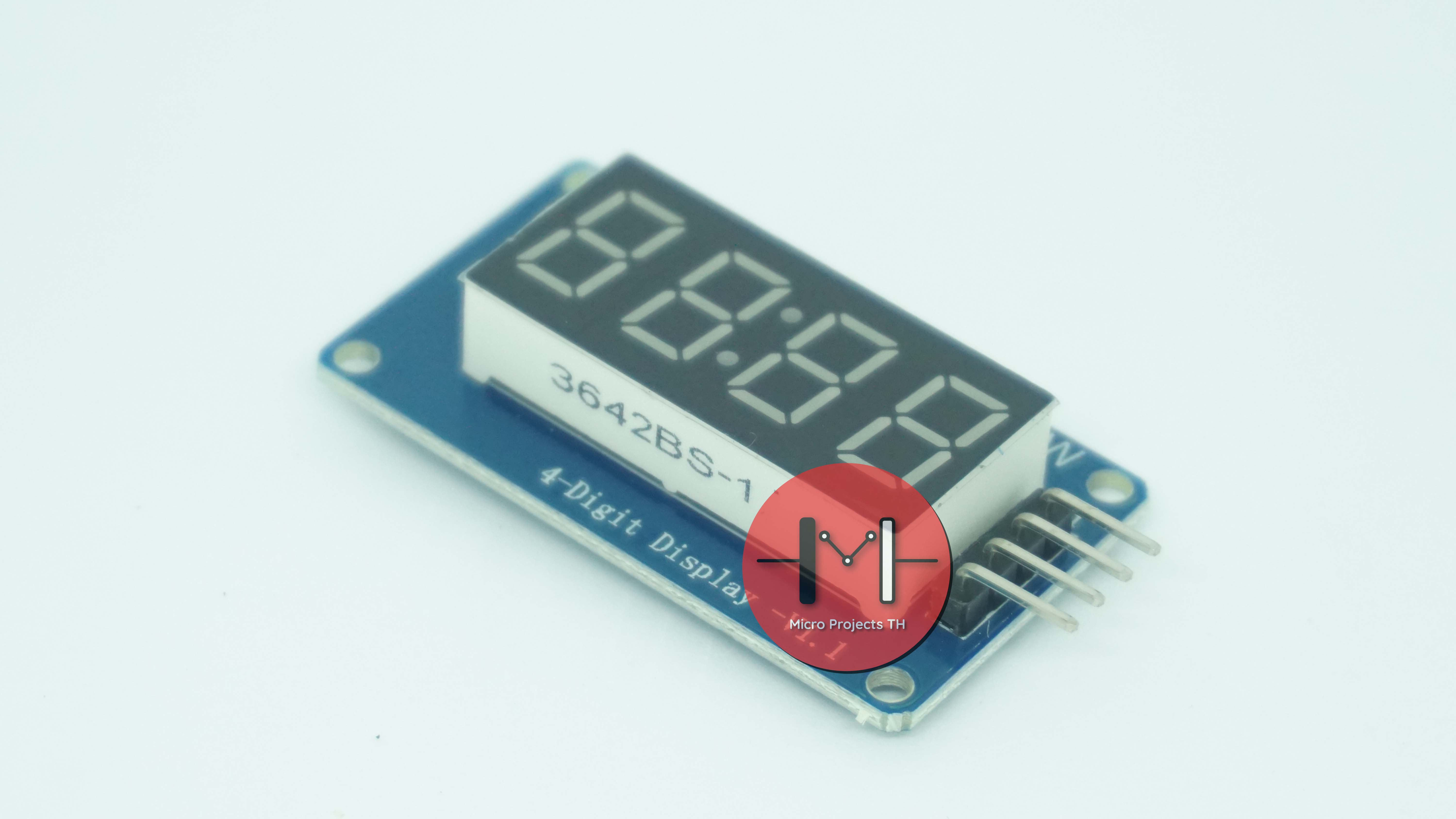 4-Digit Display TM1637 Red LED Display
