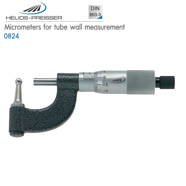 HELIOS-PREISSER,Micrometers for tube wall measurement,0824
