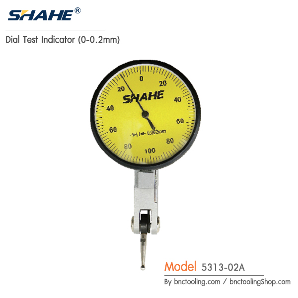 SHAHE,Dial Test Indicator (0-0.2mm),5313-02A