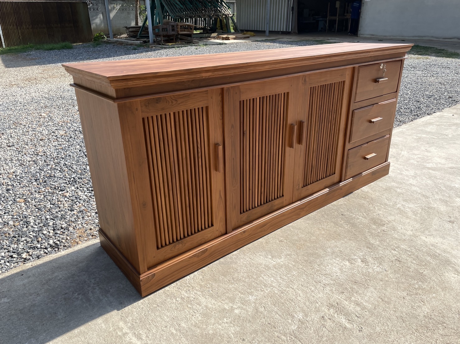 เคาน์เตอร์เก็บของบานซี่ 3 ลิ้นชัก