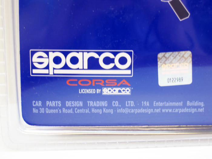 หุ้มเบลท์ Sparco แท้ ลายเส้น (น้ำเงิน)