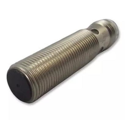 Omron Inductive Proximity Sensor 0.157" (4mm) IP67, IP69K Cylinder, Threaded - M12
