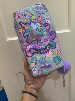 กระเป๋าดินสอ 2 ช่อง Smiggle 2 pocket pencilcase character-unicorn