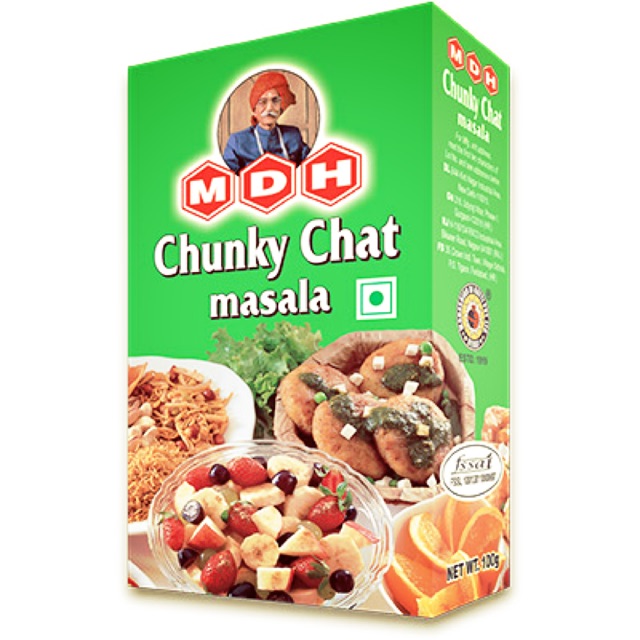 เกลือจิ้มผลไม้ จันกี้จาด มาซาล่า (Chunky chat masala)