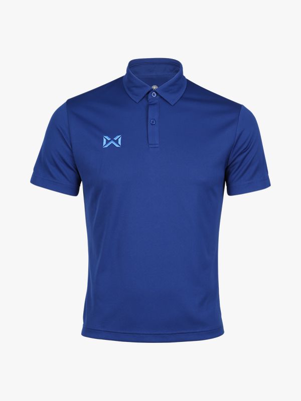 WARRIX เสื้อโปโลรุ่น WA-PLA330NP วาริกซ์ ไม่มีกระเป๋าสีล้วน