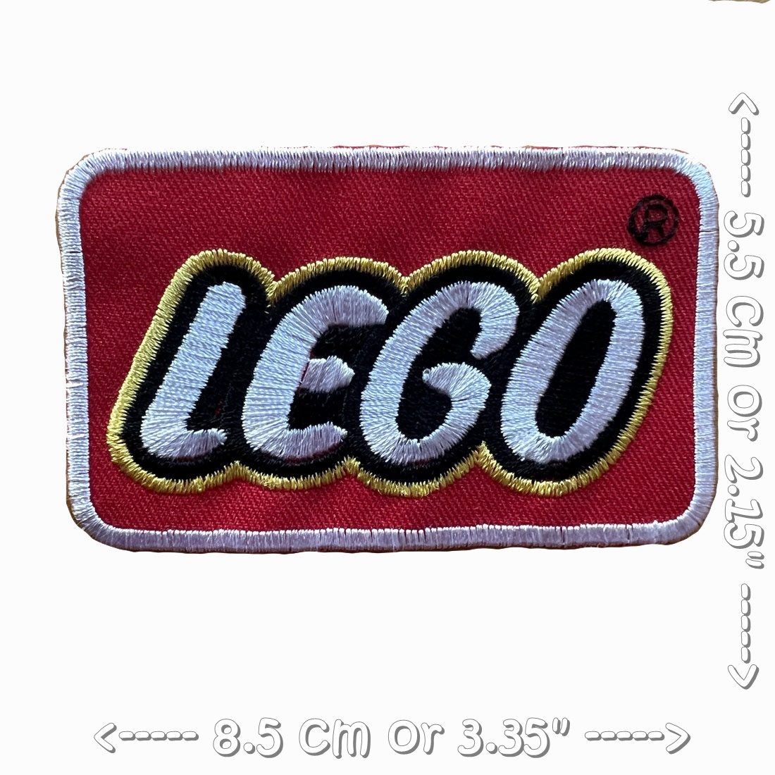 Lego ตัวรีดติดเสื้อ อาร์มรีด อาร์มปัก ตกแต่งเสื้อผ้า หมวก กระเป๋า แจ๊คเก็ตยีนส์ Racing Embroidered Iron on Patch