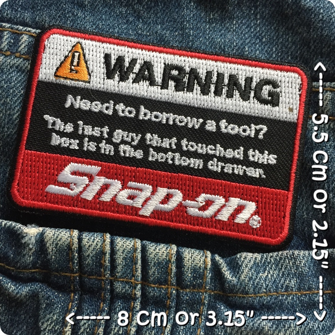 Snap on ตัวรีดติดเสื้อ อาร์มรีด อาร์มปัก ตกแต่งเสื้อผ้า หมวก กระเป๋า แจ๊คเก็ตยีนส์ Racing Embroidered Iron on Patch