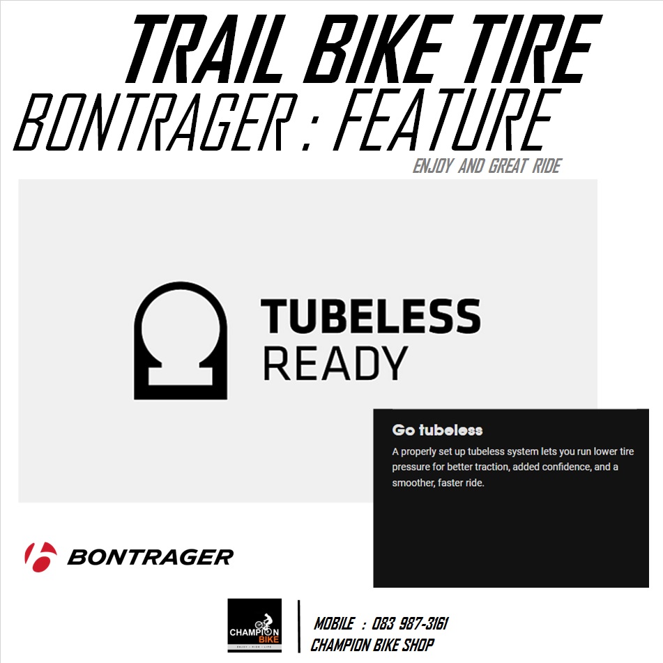 ยางเสือภูเขา BONTRAGER : XR4 29x2.40 TLR TEAM ISSUE ALL-MOUNTAIN TRAIL TIRE ขอบพับ