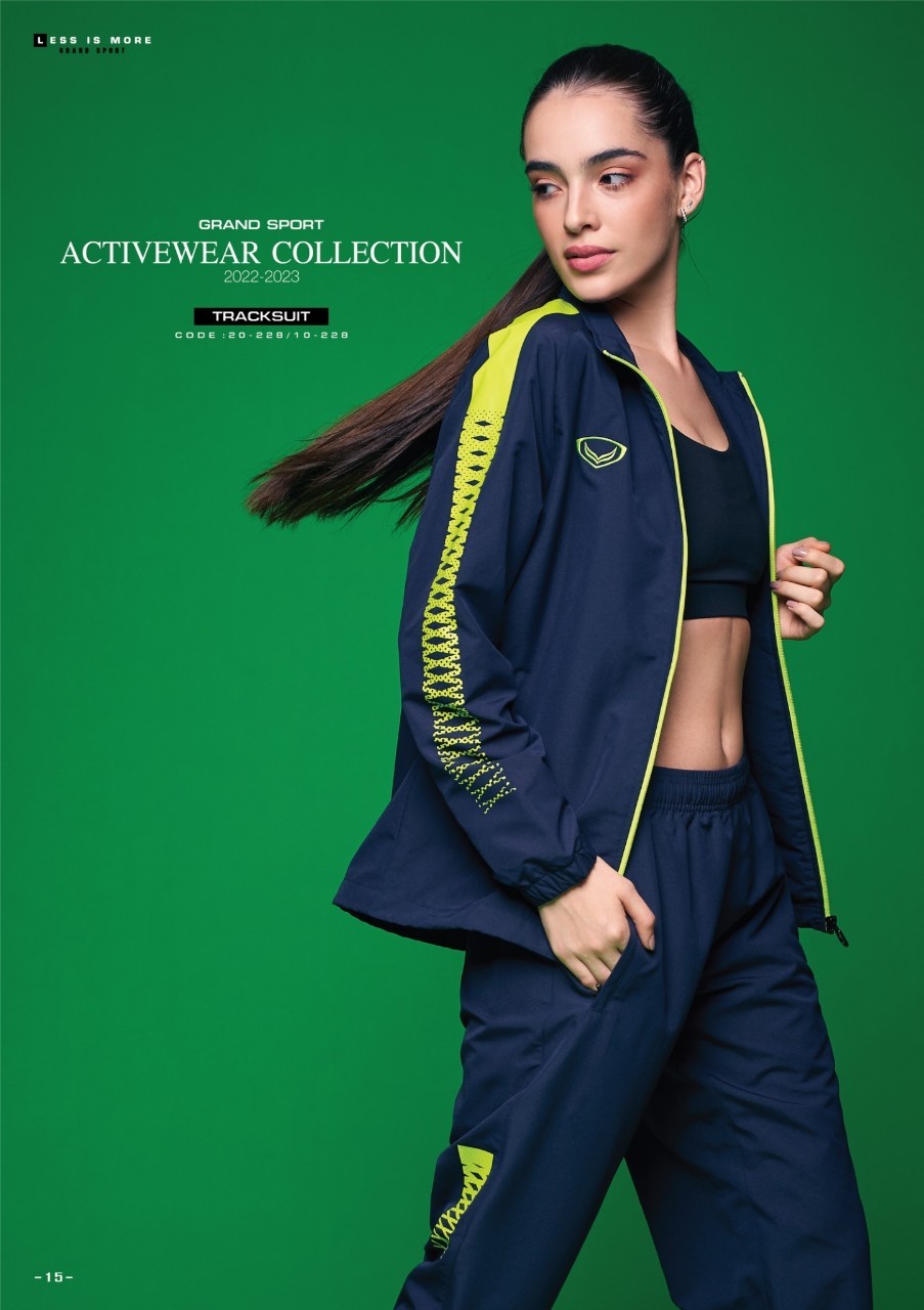 Grand sport เสื้อแทร็กสูท (เสื้อแขนยาวผ้าร่ม) Track suit pant รหัส 20-228