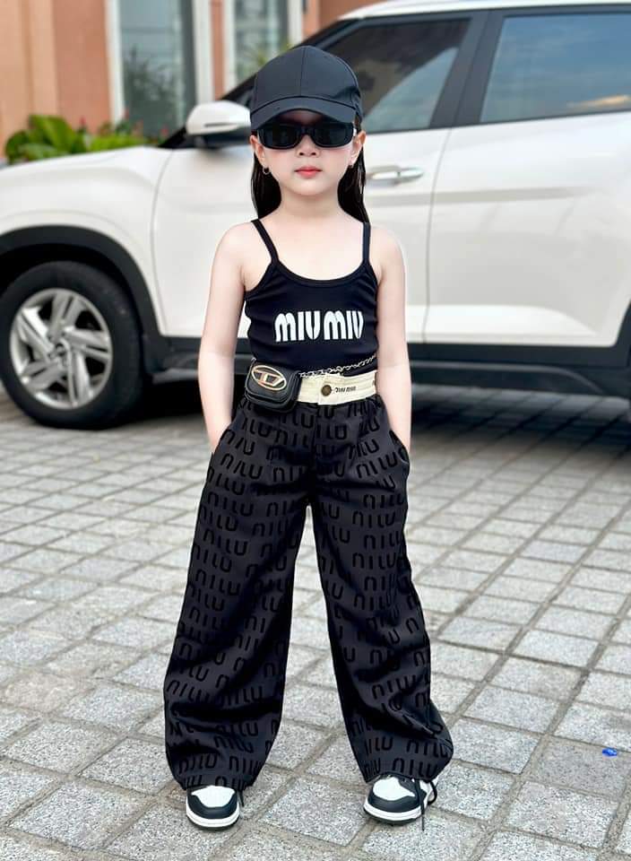 💜พร้อมส่ง💜ชุดเด็กผู้หญิง/C4.86-m..i..u. แม่ลูก