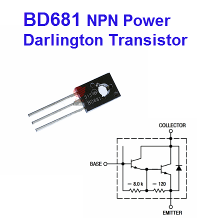 BD681 NPN Power Darlington Transistor