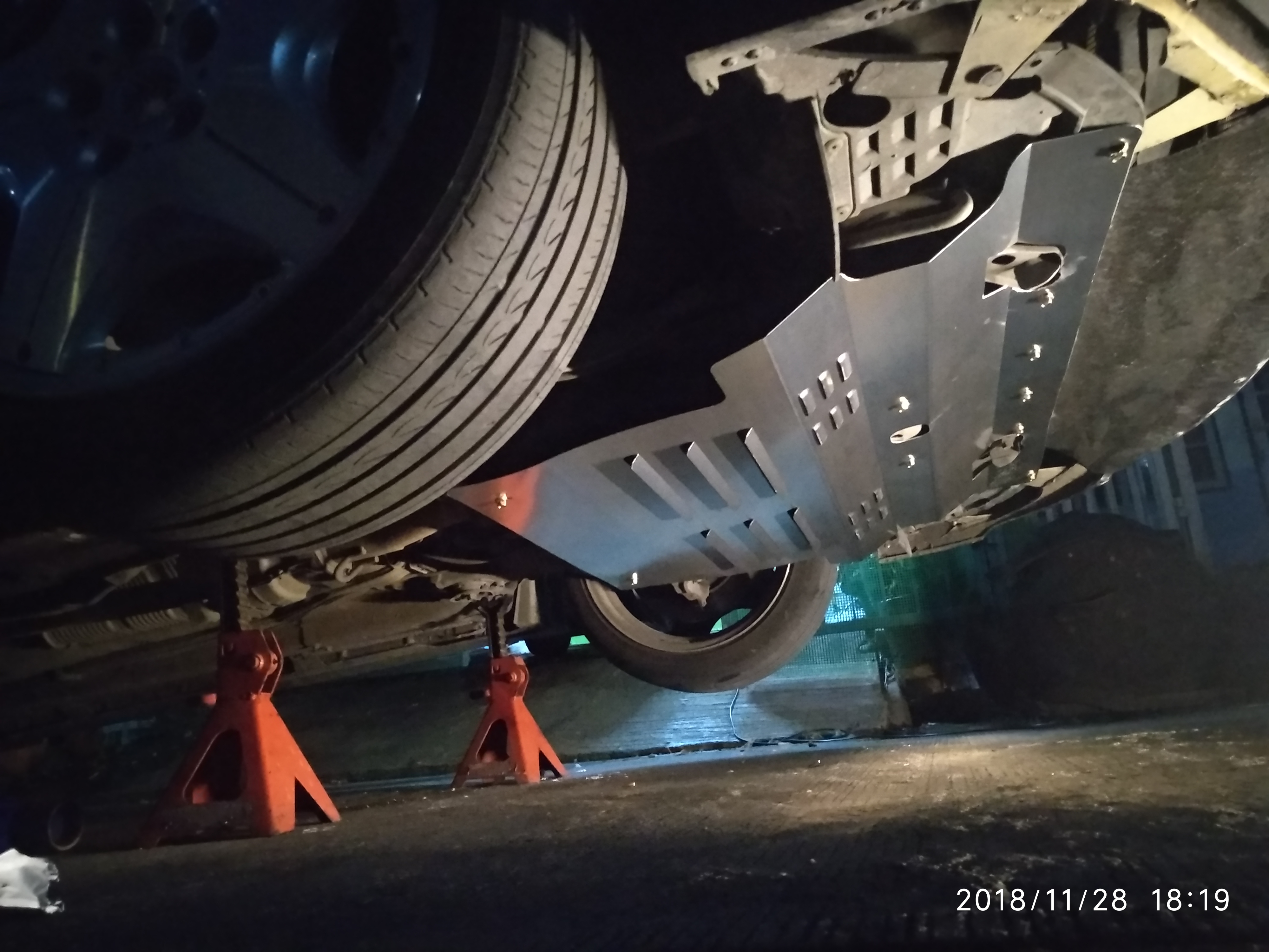 แผ่นปิดใต้ห้องเครื่องอลูมิเนียม Honda Accord G7 Raceplate_Undertray