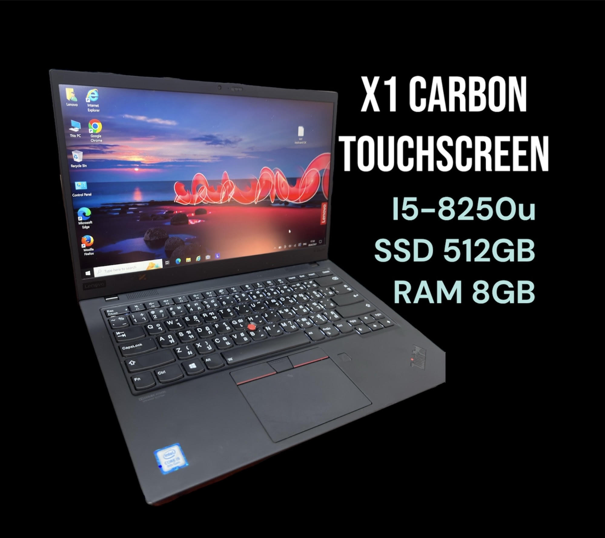 Thinkpad X1 Carbon Touchscreen i5gen8