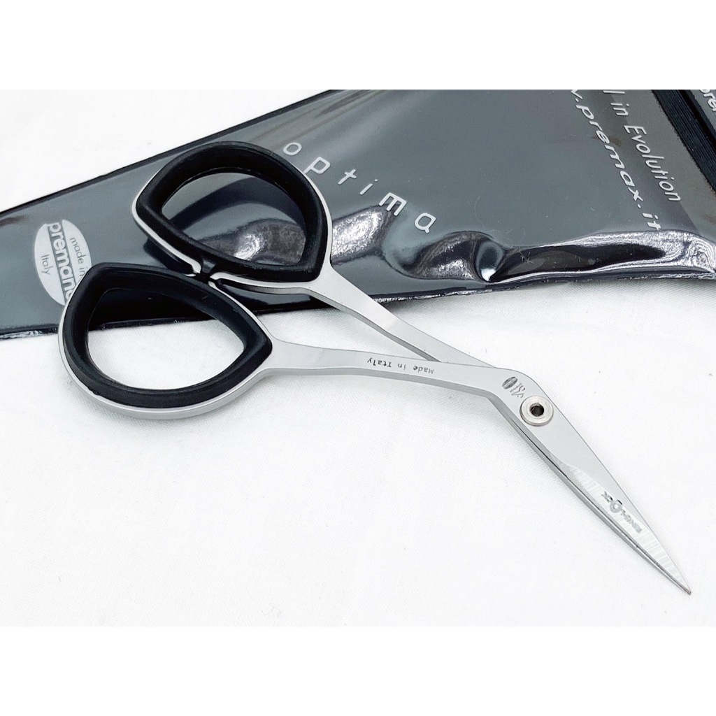 Premax Embroidery Scissors - RingLock System กรรไกรปลายแหลมพิเศษ ขนาด 3.5 นิ้ว / 4 นิ้ว made in Italy