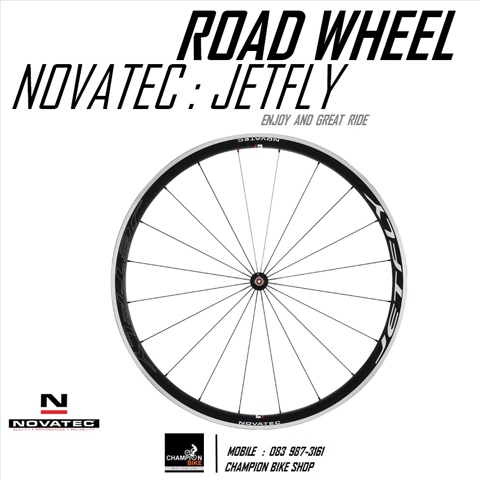 ชุดล้อเสือหมอบ NOVATEC : JETFLY CLINCHER ROAD WHEELSET