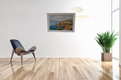 ภาพวาดวิวซานโตรินี่