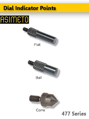 ASIMETO,P99,Dial Indicator Points,477-01-3