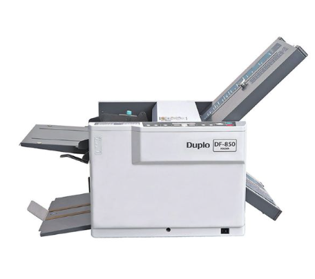 เครื่องพับกระดาษ ดูโปร รุ่น DF-850 ( DUPLO FOLDER)