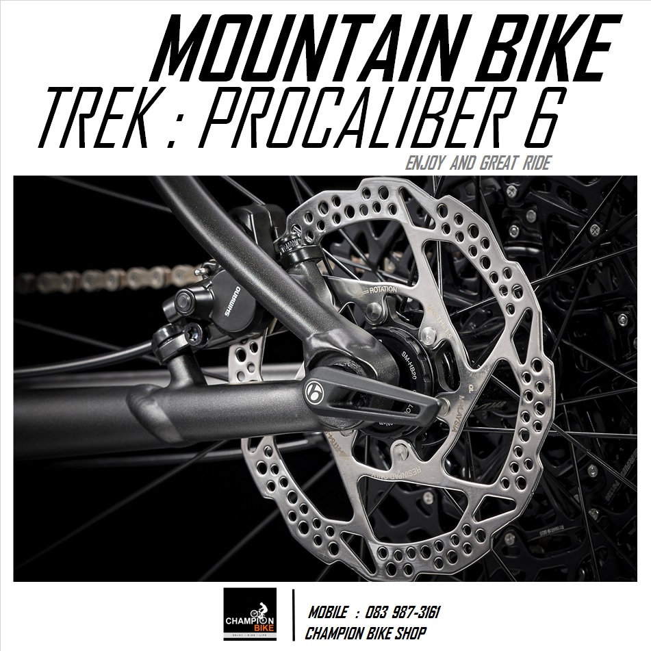 จักรยานเสือภูเขา TREK : PROCALIBER 6 MOUNTAIN BIKE - 2020 สีดำด้าน-ดำเงา