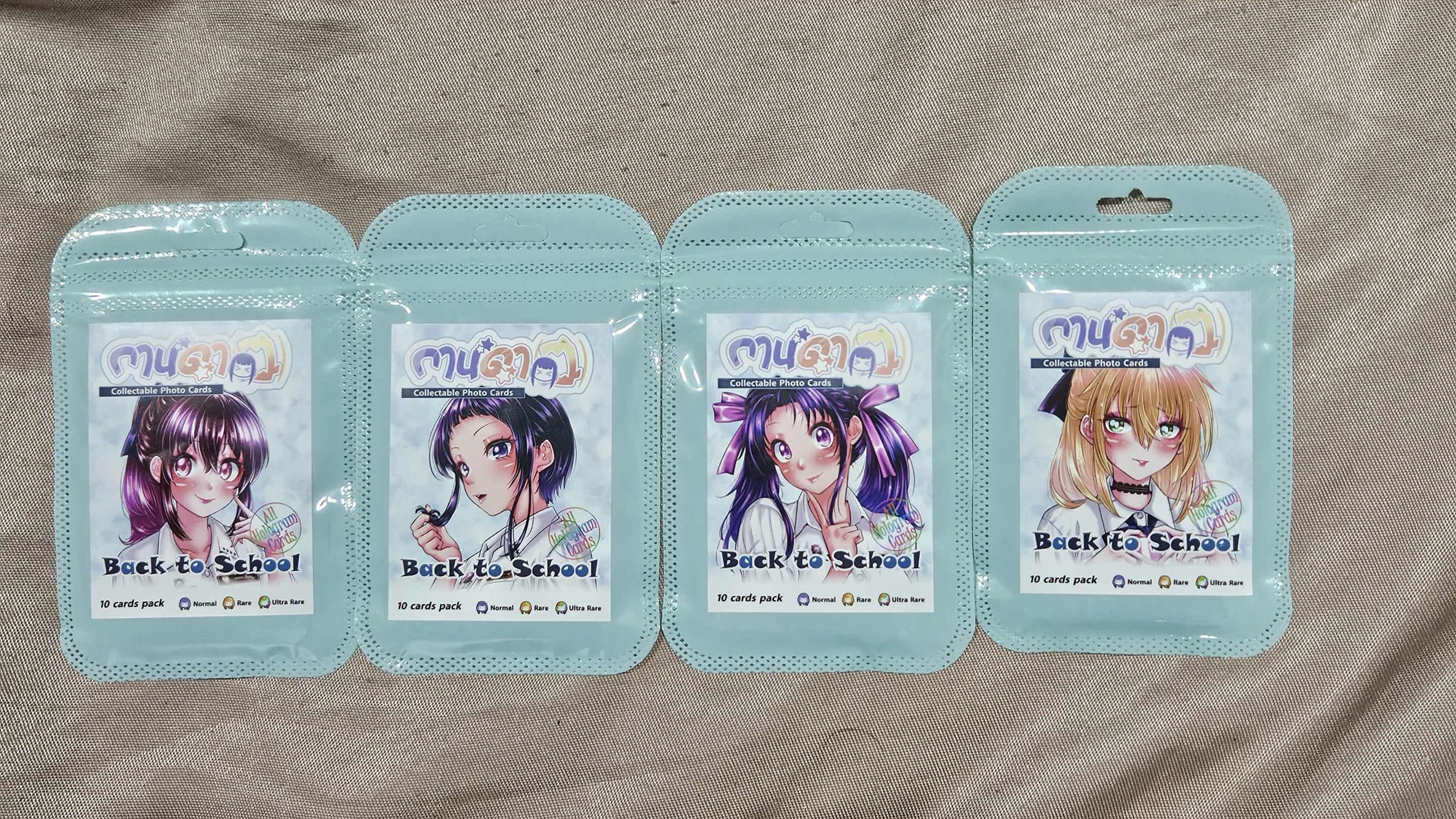 [5ซอง]ซองสุ่มการ์ดโฮโลแกรม กานดา(ว) ชุด Back to School