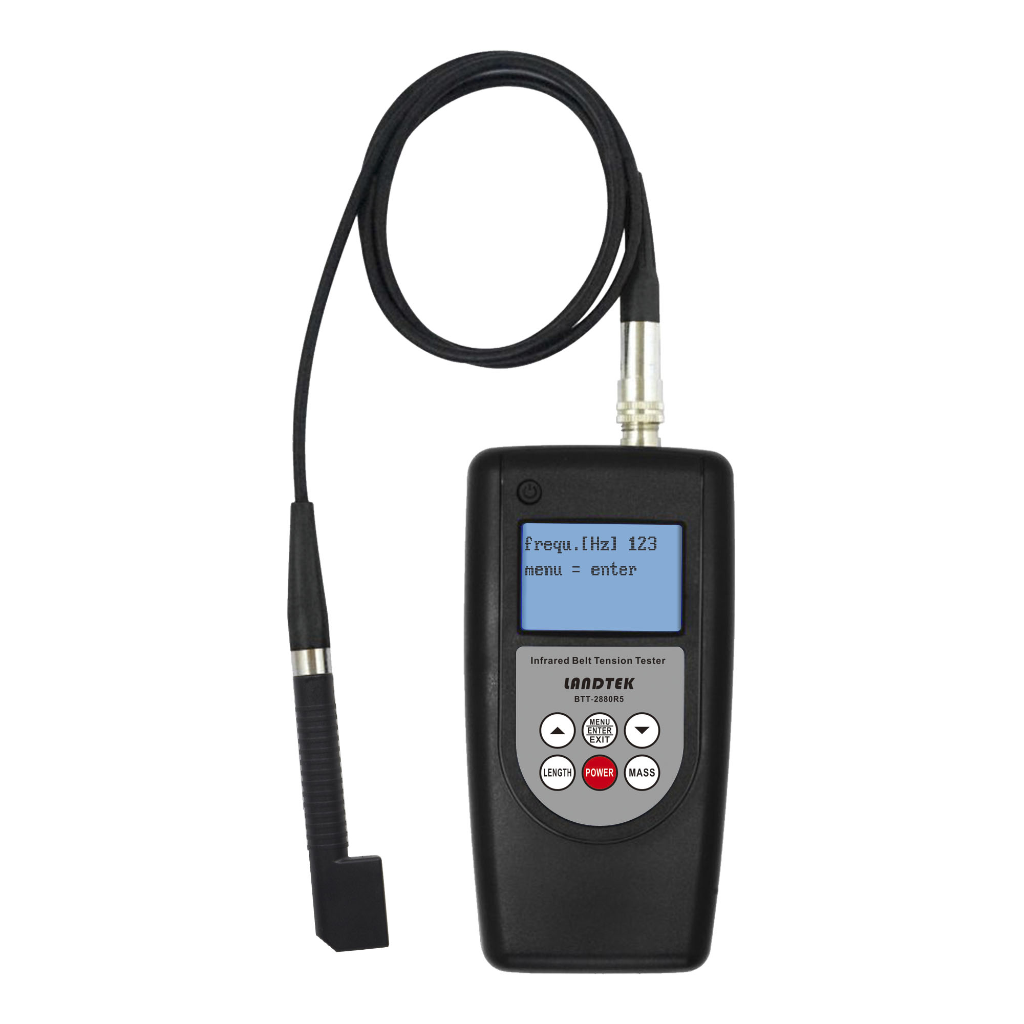 เครื่องวัดค่าความตึง,Tension Tester, Landtek, Infrared Belt Tension Tester BTT-2880R5,