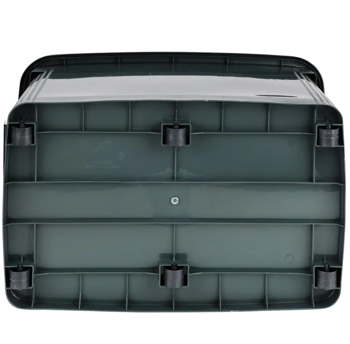 กล่องอเนกประสงค์พร้อมล้อและฝาล็อก 100 ลิตร (no.2018) ลังพลาสติกอย่างดี 100 ลิตร ขนาด 70 x 48 x 43 ซม.