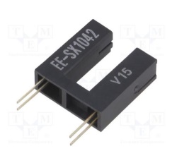 Omron Optical Sensor Transmissive 0.197" (5mm) Phototransistor PCB Mount