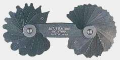 Fuji Tool,เกจวัดรัศมี,Radius Gauge,model 178 ma, 1~7 Matric,178MA