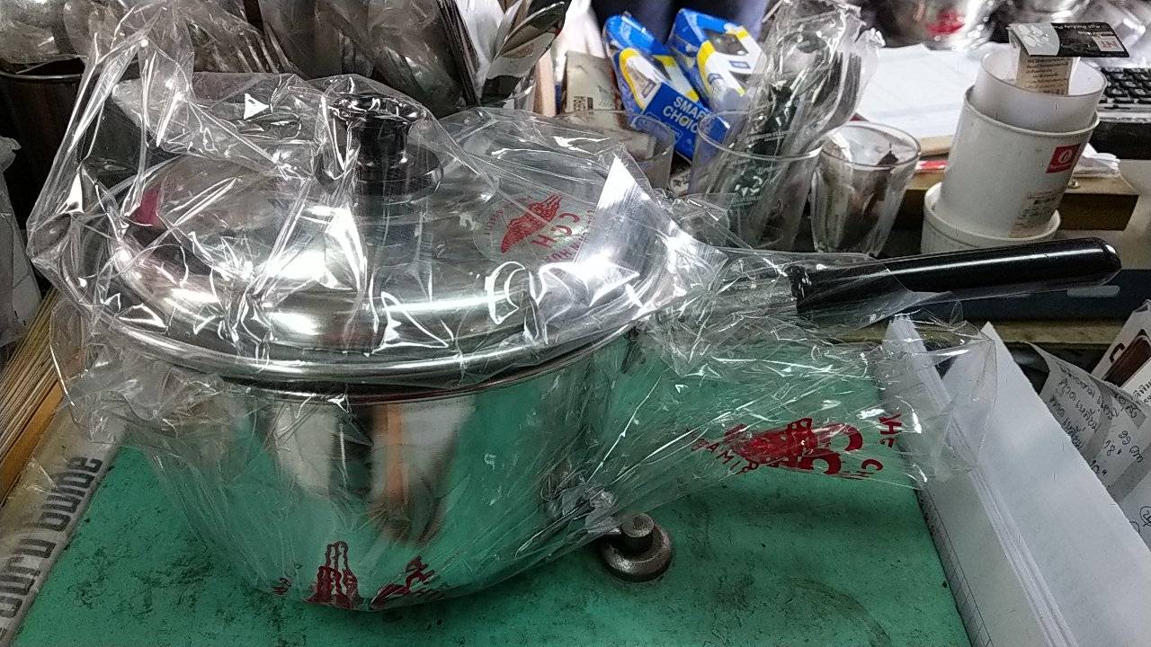 หม้อด้ามอลูมิเนียม ตราจระเข้ Crocodile cookware