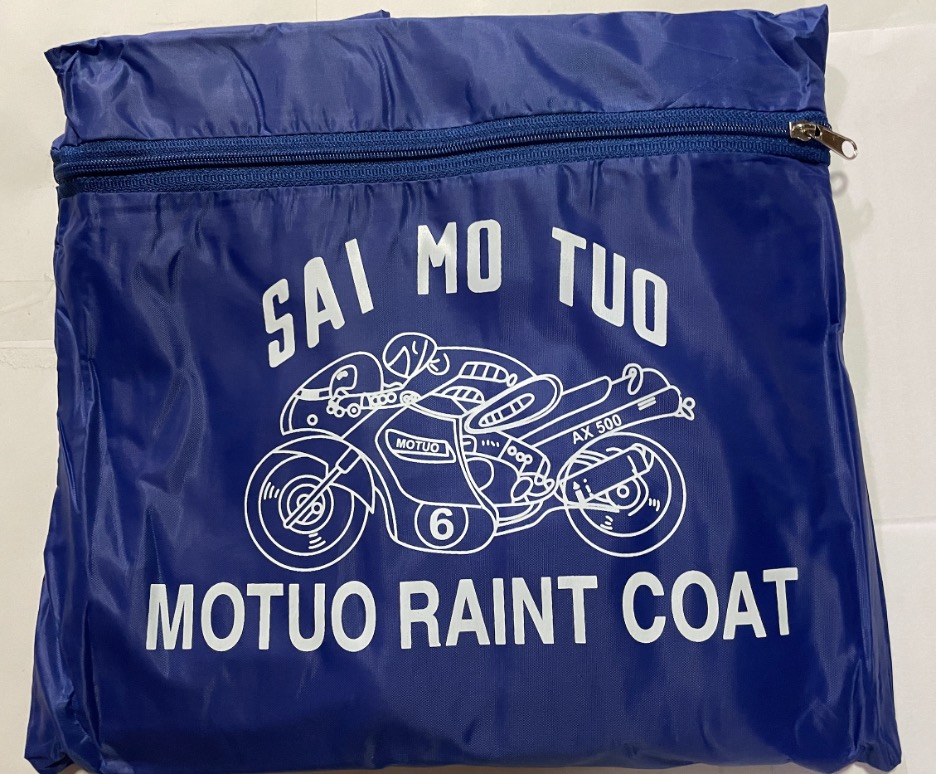 เสื้อกันฝน ค้างคาว แบบคลุม ผ้าหนา (สีพื้นต่างๆ)