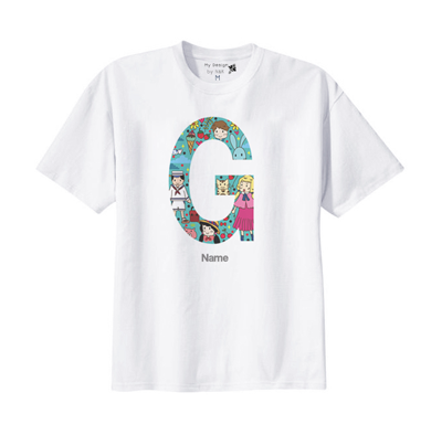 เสื้อลายตัวอักษร A-Z