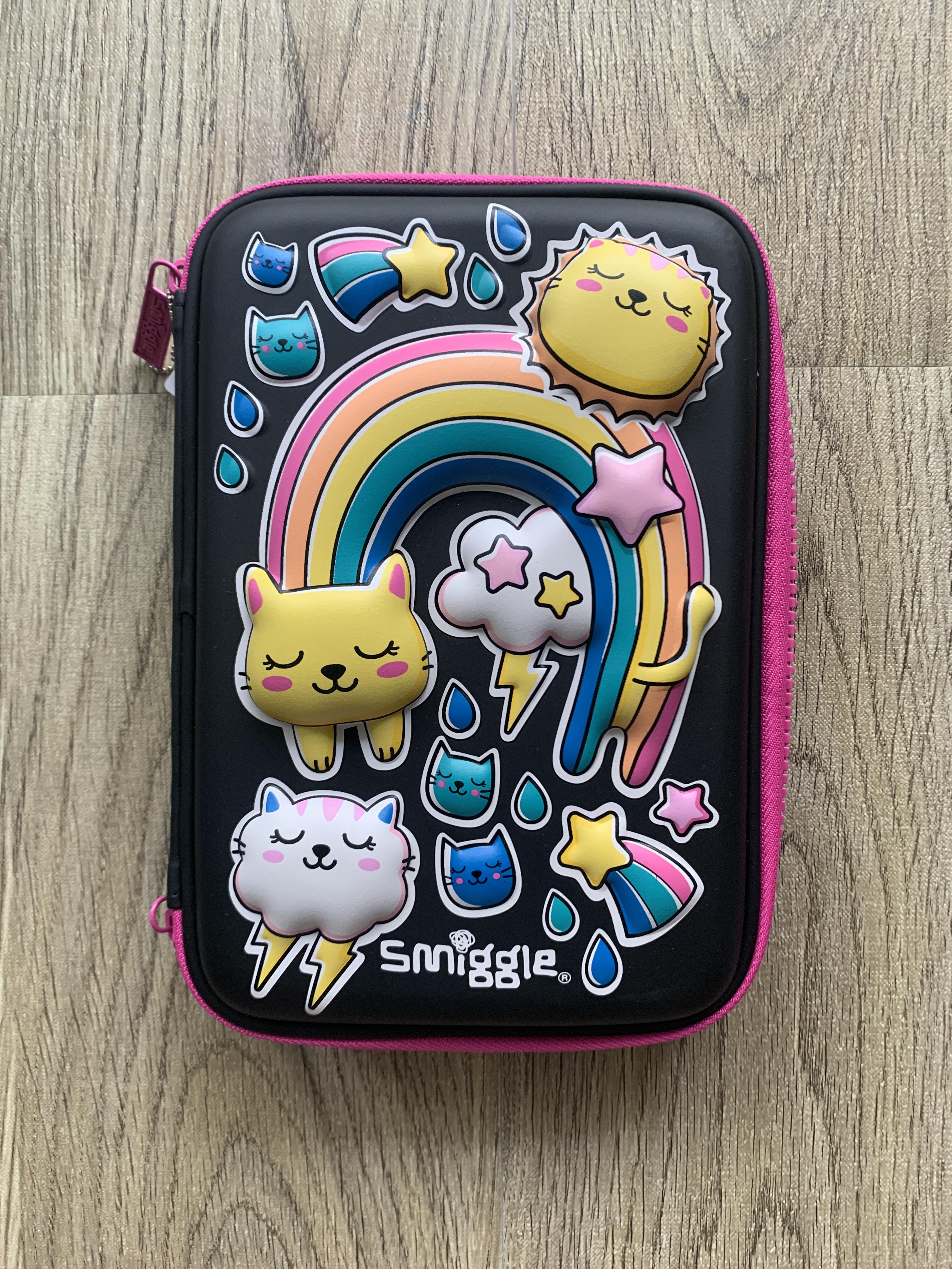 กล่องดินสอ Smiggle Hardtop Pencil Case -แมวดำ
