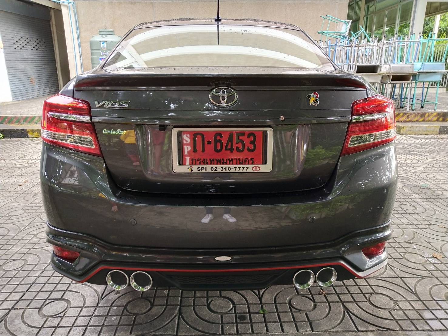 ชุดแต่ง Vios 2017 รุ่น Santo ชุด 5 ชิ้น(สปอยเลอร์)