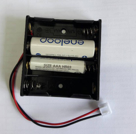 4x1.5V AAx4 HX2.54x3.