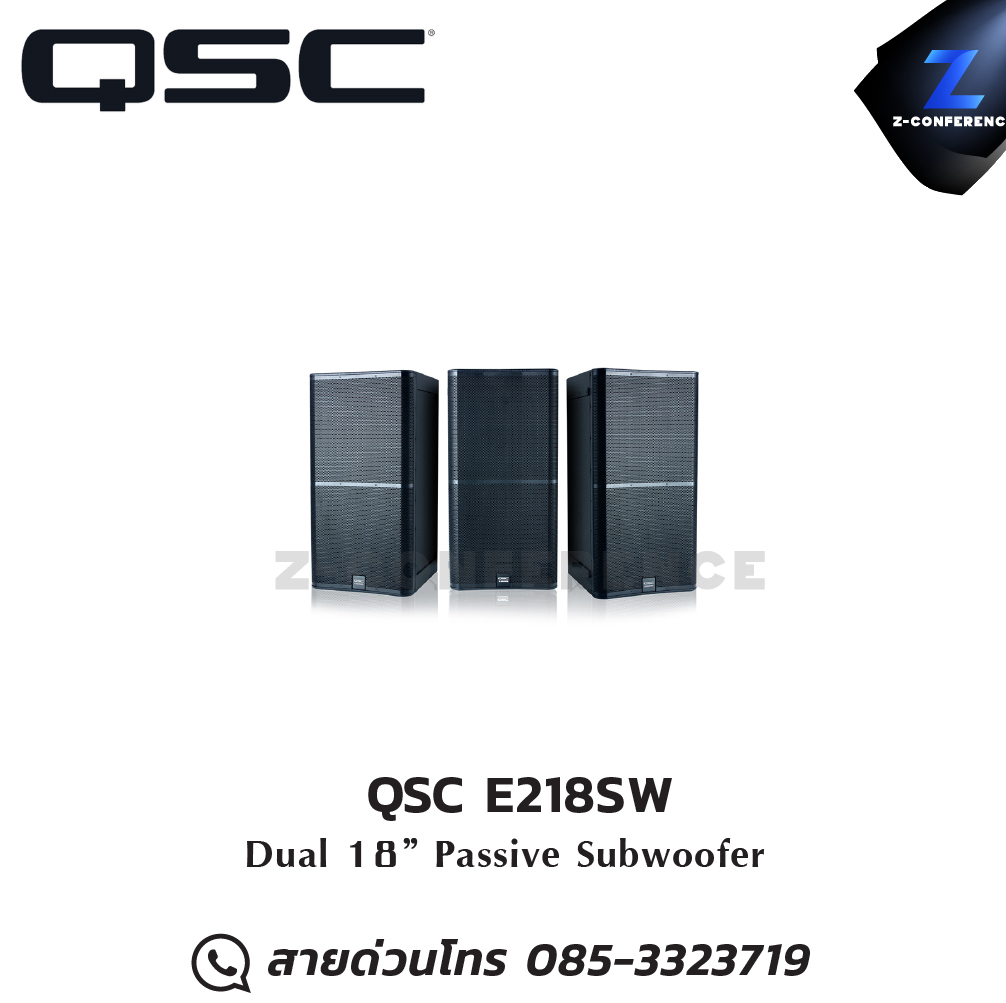 QSC E218SW Dual 18-inch Passive Subwoofer ลำโพง , ตู้ลำโพง , speaker