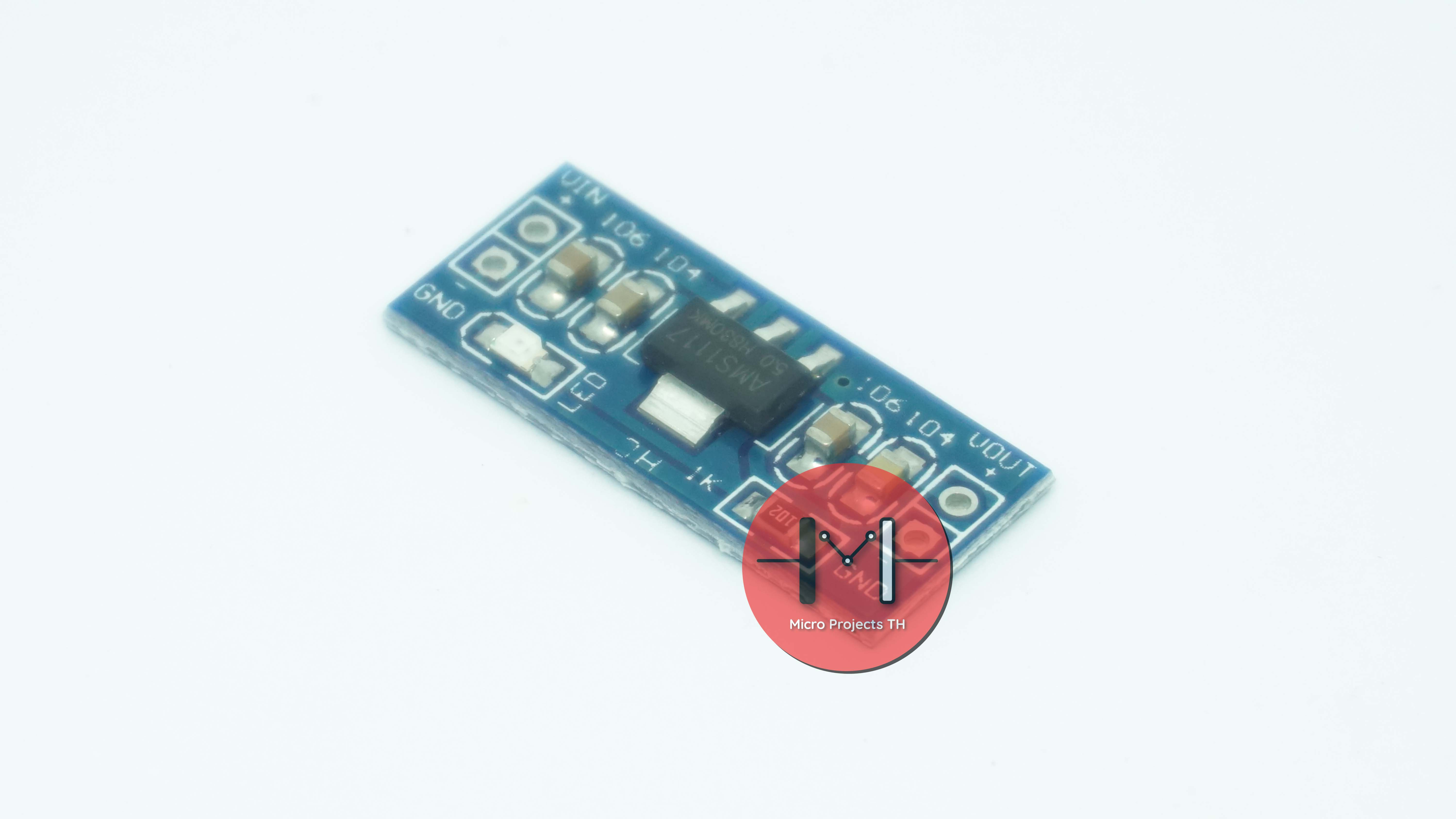 6-12V to 5V AMS1117-5V Power Supply Module