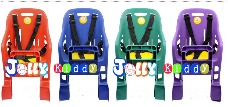 C10161 เก้าอี้นั่งเด็กสำหรับติดตั้งซ้อนท้ายที่นั่งหลังรถจักยาน สีแดง