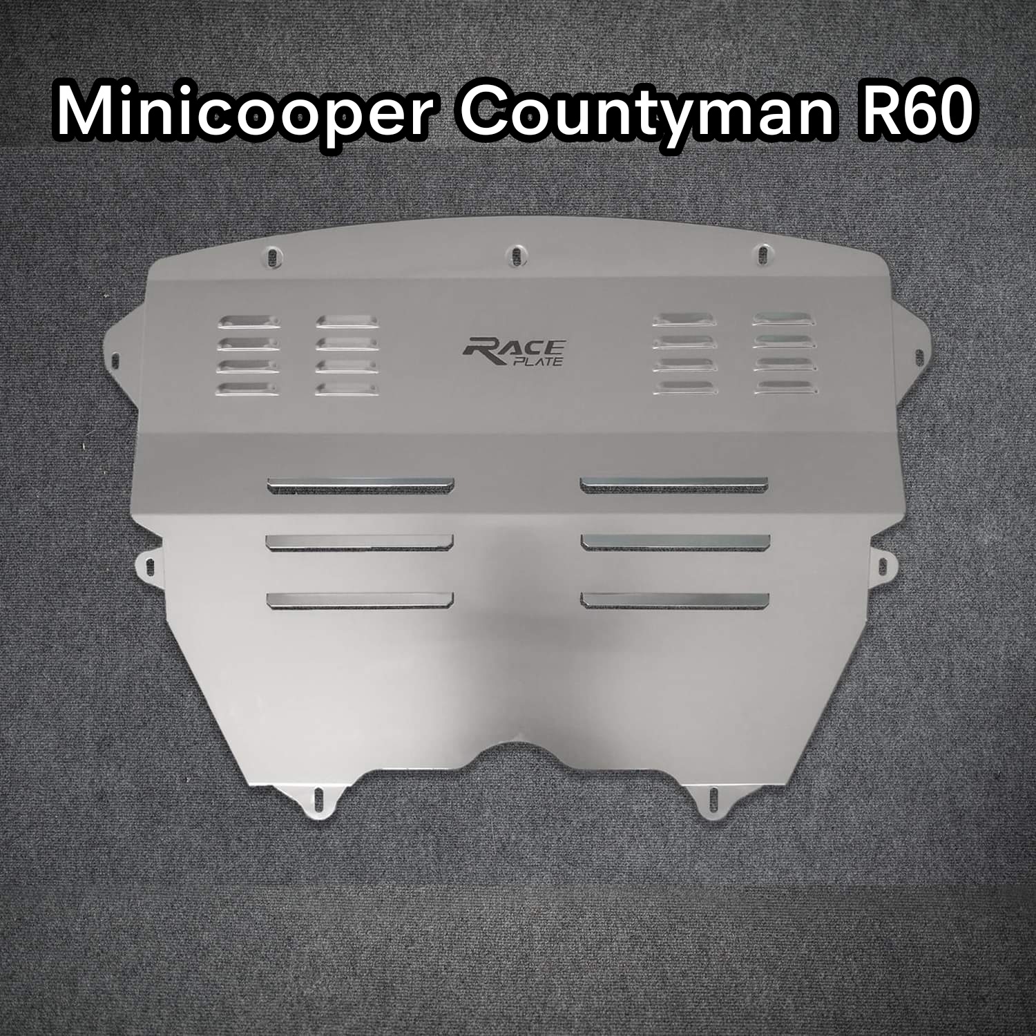 แผ่นปิดใต้ห้องเครื่องอลูมิเนียม minicooper Countryman R60 Raceplate_Undertray