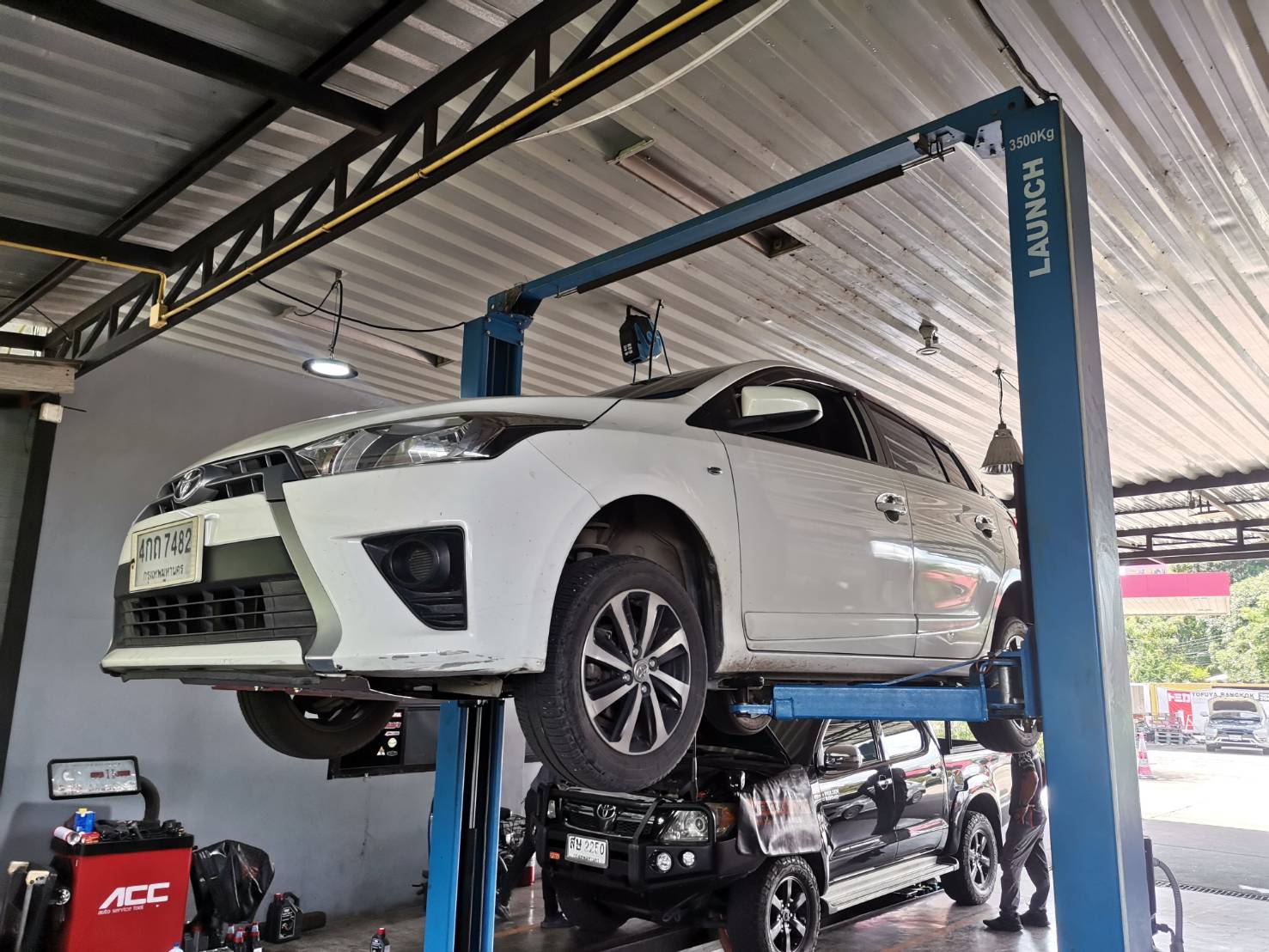 แผ่นปิดใต้ห้องเครื่องอลูมิเนียม Yaris Xp150-152, Yaris Eco, Yaris Ativ 2012-2022 Raceplate_Undertray