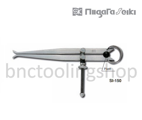 ตีนผีมีสปริงยาว 150มิล,Inside Calipers(Spring Type) Lenght 150mm,Niigataseiki,SI-150