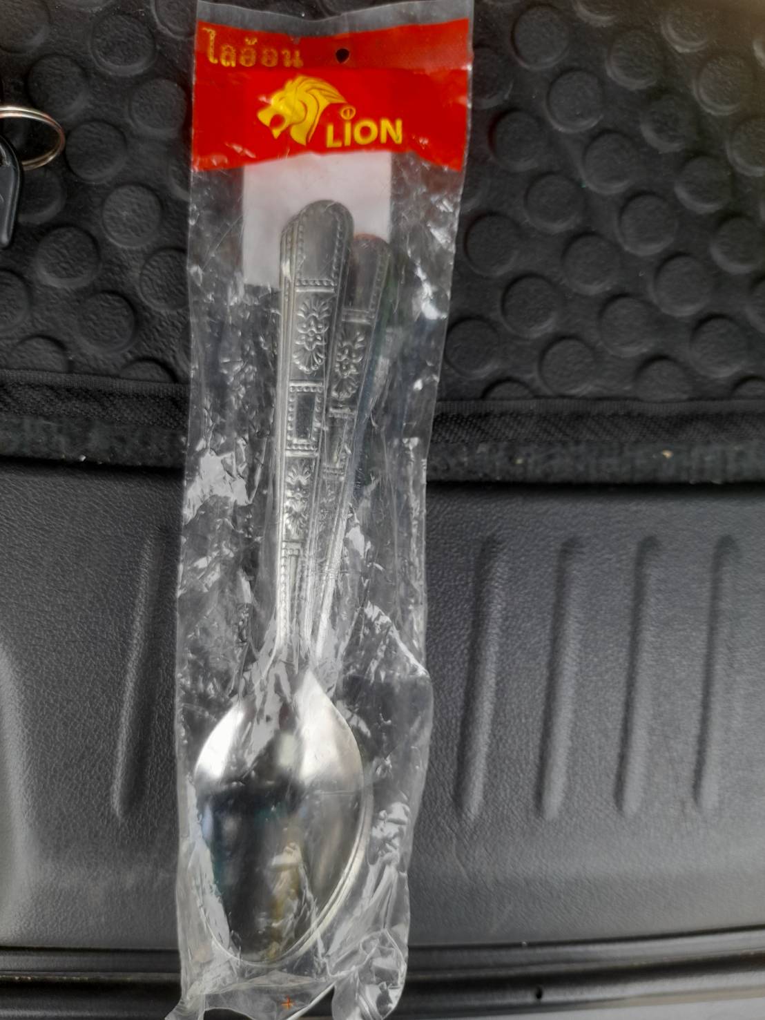 ส้อมสแตนเลส หนา 1.2 มม. ลายฟลอเร้นซ์ ตราไลอ้อน Lion (12 ชิ้น/แพ็ค)