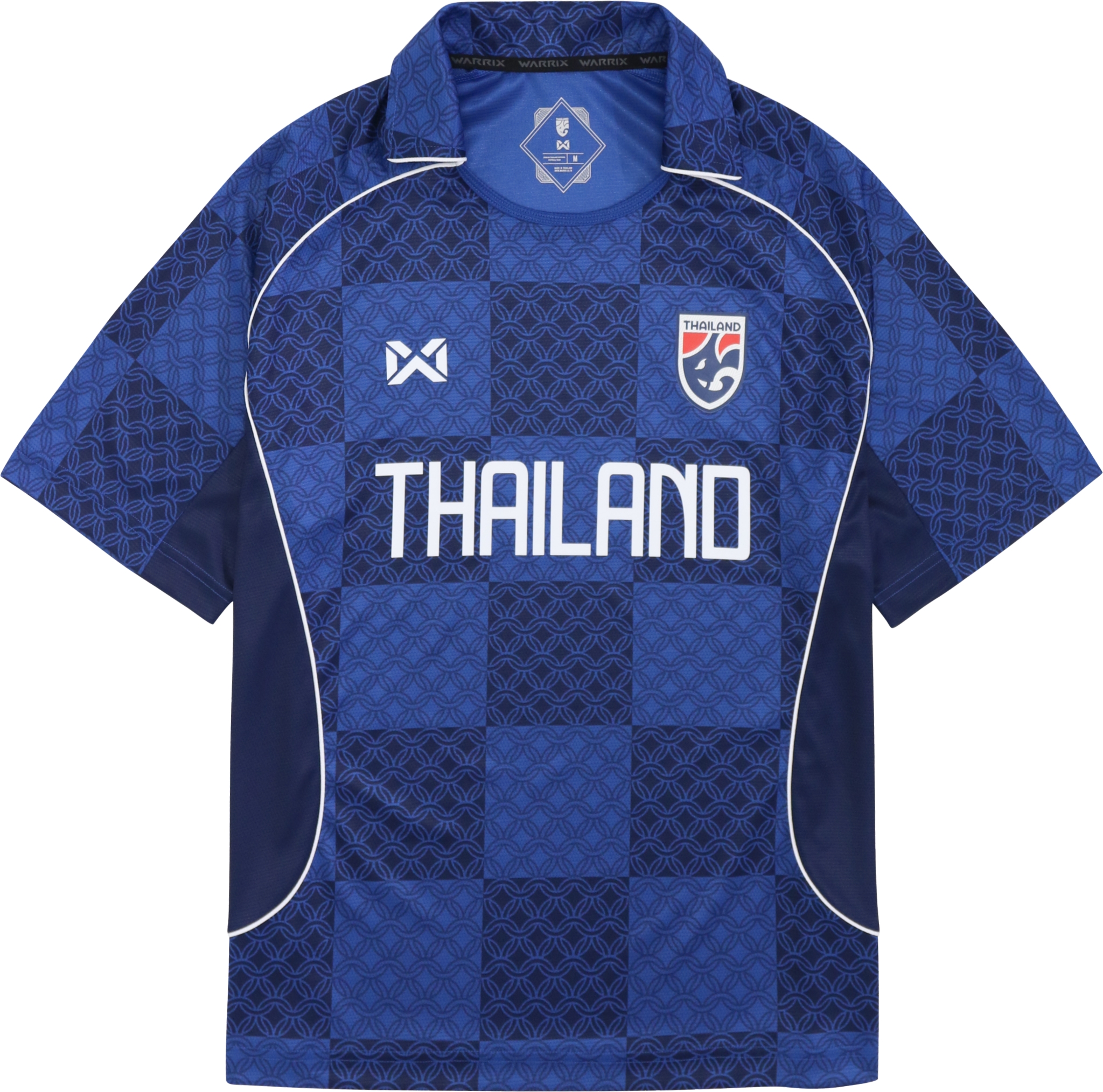 ใหม่ล่าสุด!! WARRIX Football Lifestyle Oversize เสื้อบอลไลฟ์สไตล์ เสื้อทีมชาติไทยทรงโอเวอร์ไซส์ WA-253FBATH12