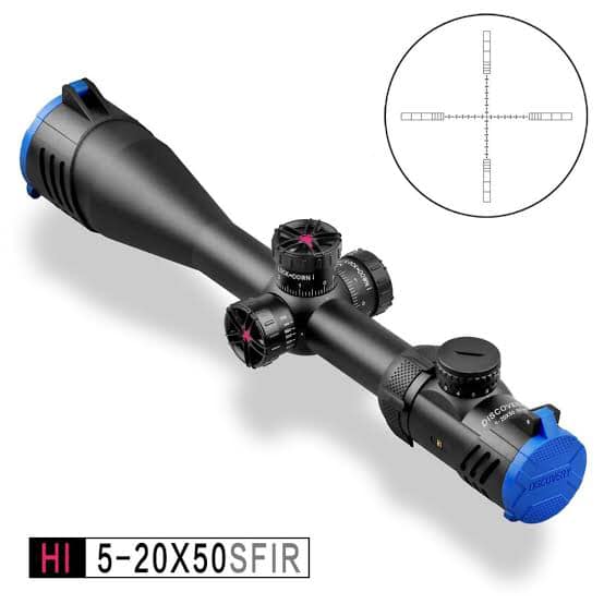 กล้องDiscovery HI 5-20x50 SFIR ปรับนอก ปรับหลาข้าง กำลังขยาย 5 ถึง 20 เท่า (ปรับซูม) ท่อรัด 30 mm