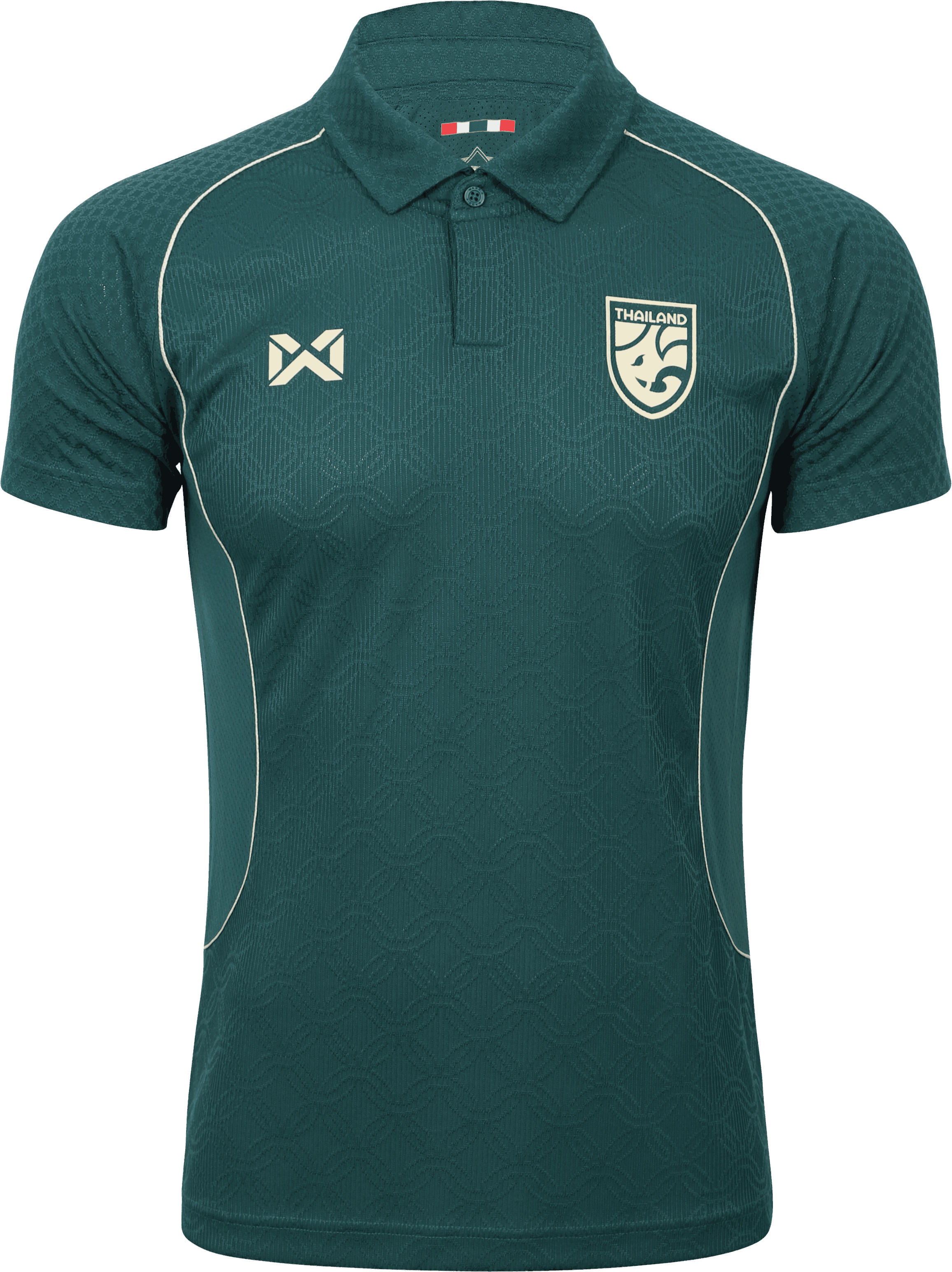 WARRIX ใหม่ล่าสุด!! เสื้อฟุตบอลทีมชาติไทย 2025-26 เกรดเสมือนเสื้อแข่ง (Replica Version) Thailand National Jersey WA-253FBATH52