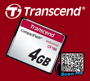 TransCend, Compact Flash Card, CF Card,512Mb,CF180,CF180I,Industrial Grade,Industrial Temp